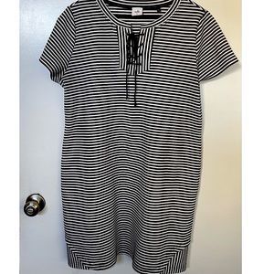 Knit Nautical Striped Dress